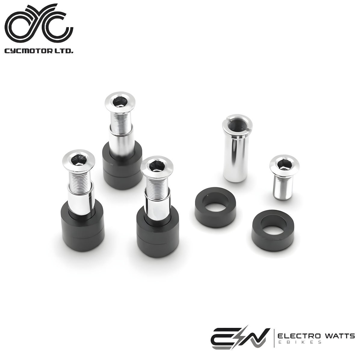 CYC X1 Pro Gen 4 Chainring Bolts & Spacers Set – Genuine OEM Replacement Part