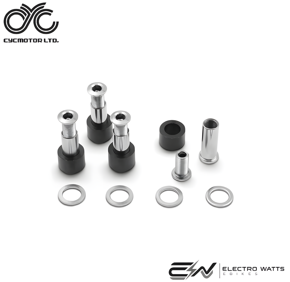CYC X1 Pro 4 Chainring Bolts & Spacers Set – BB92 OEM Replacement Part
