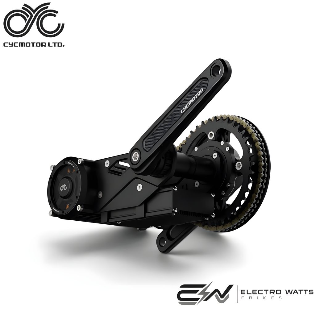 CYC X1 Pro Gen 4 - 5000W Ebike Torque Sensing Mid Drive Conversion Kit