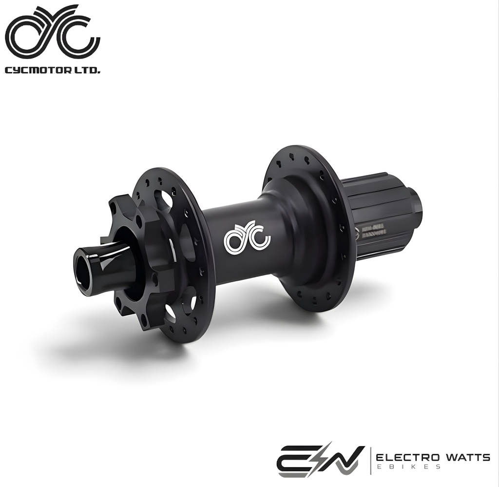 CYC Heavy-Duty 5-Speed eBike Drivetrain Upgrade Kit – Reinforced Cassette, AlexRims 5SB Hub, Microshift Advent Clutch Shifting & KMC e9 Turbo EPT Chain – Built for CYC Mid-Drive Systems