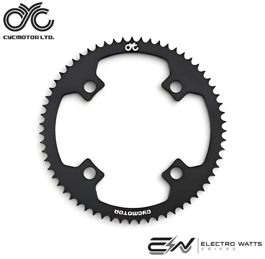 CYC X1 Pro & Stealth Ebike Mid Drive Chainring Set – Complete Replacement Assembly