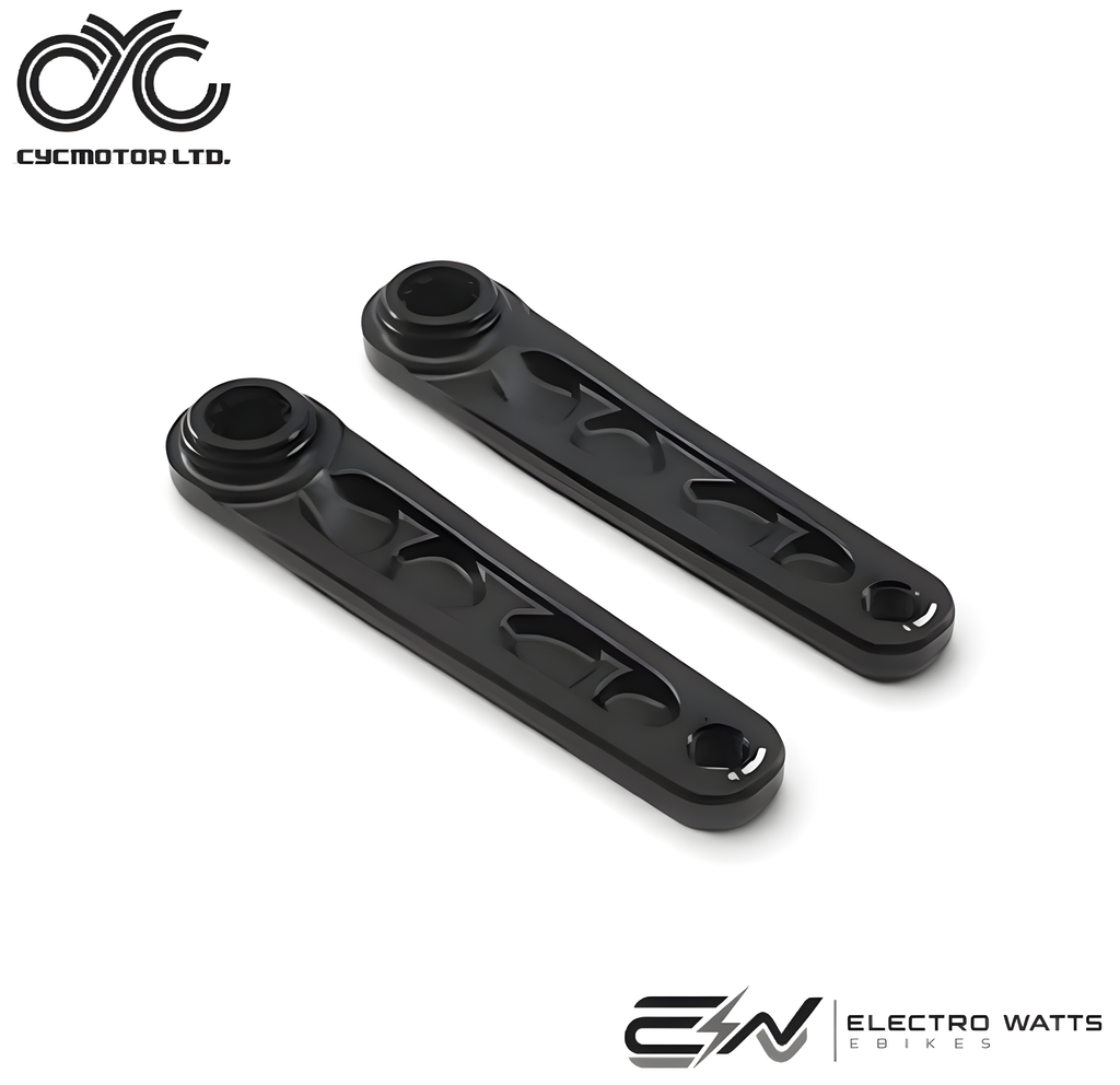 CYC Gen 3 Mid-Drive ISIS Cranks – Heavy-Duty 5° Offset Arm Set