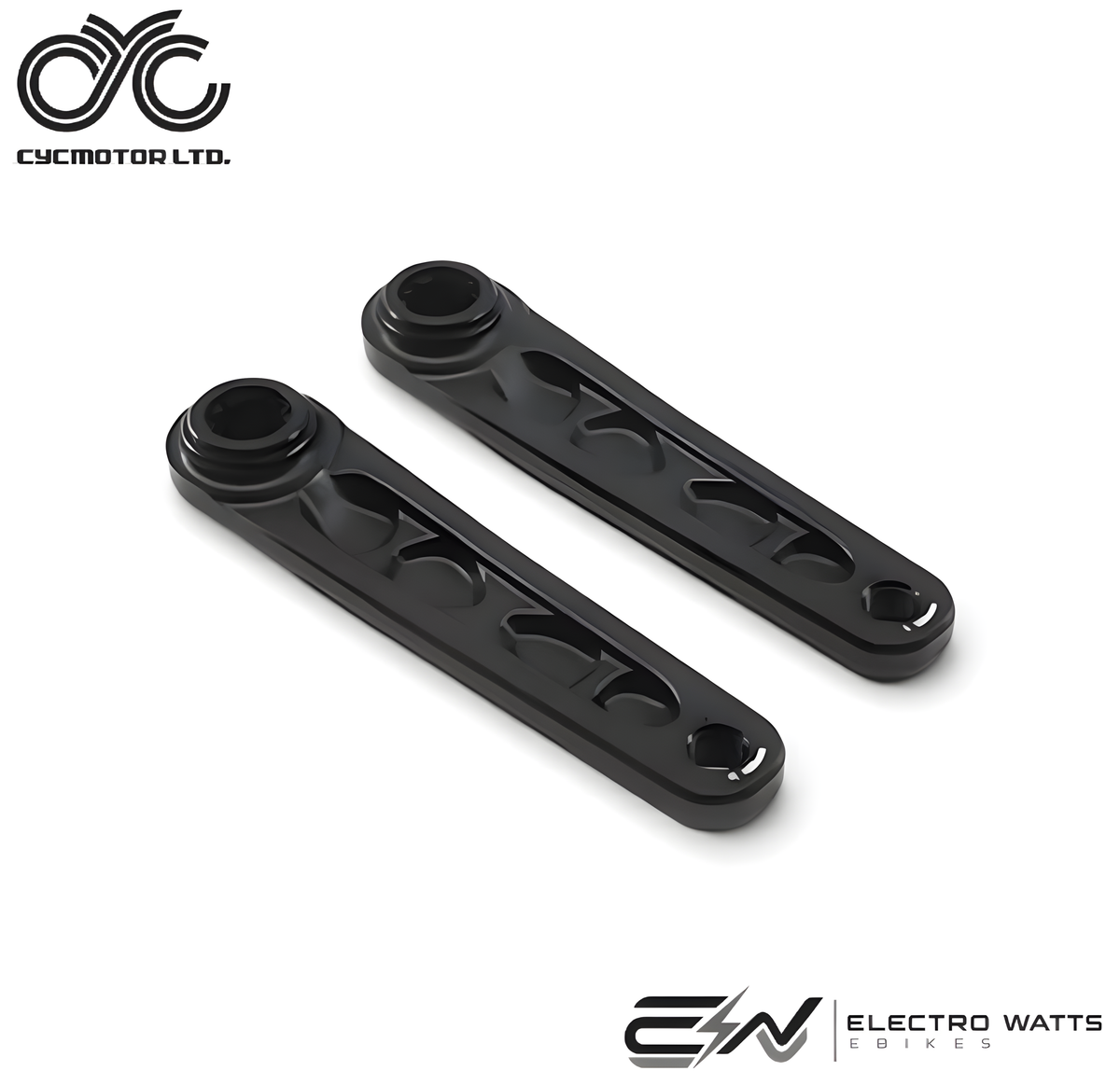 CYC Gen 3 Mid-Drive ISIS Cranks – Heavy-Duty 5° Offset Arm Set