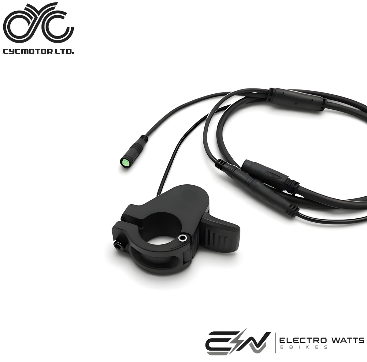 CYC 1-2 Waterproof Ebike Wiring Harness Set – X-Series Controller to Display & Throttle