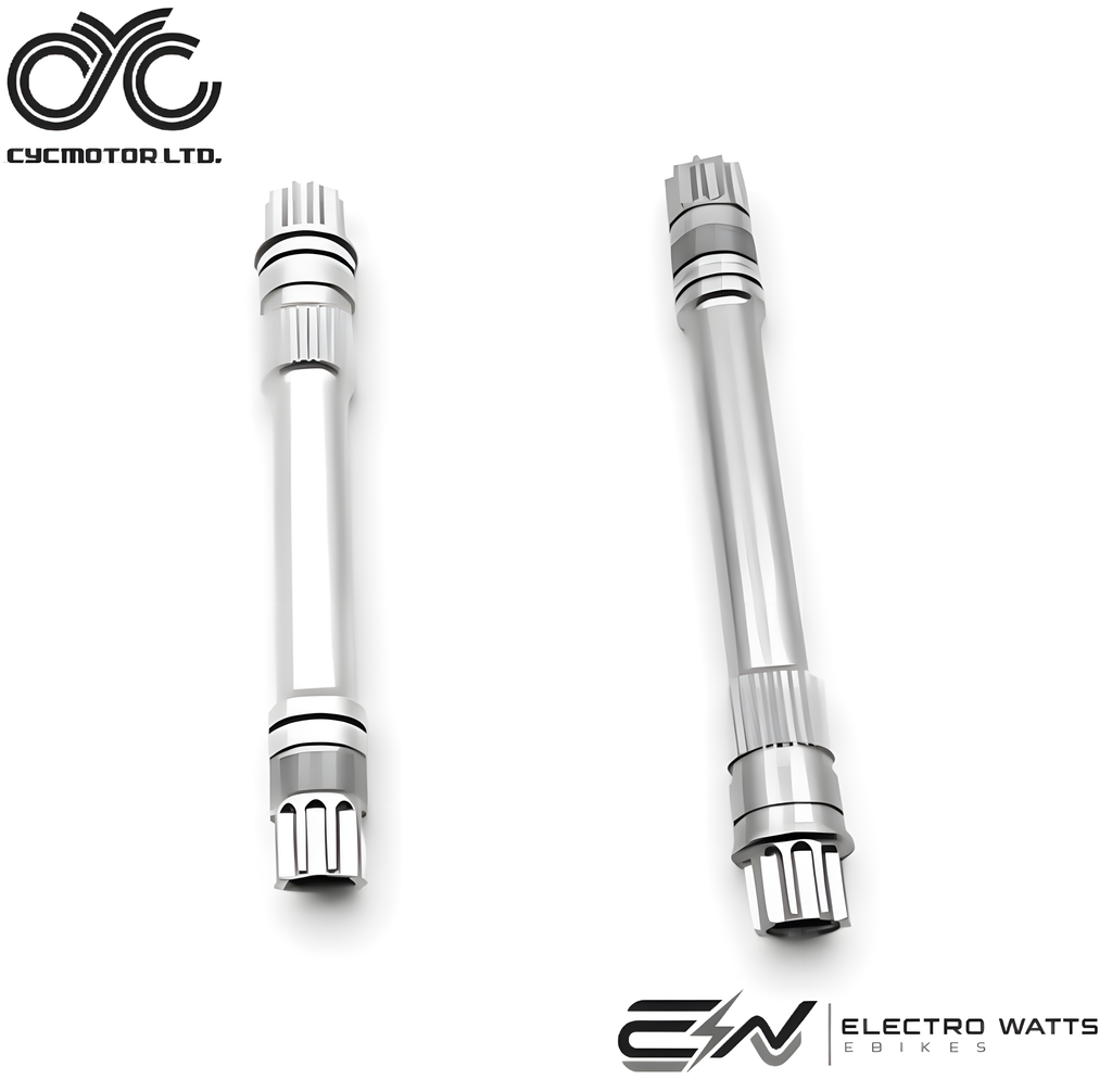 CYC Gen 3/4 ISIS Spindle for X1 Pro Mid-Drive E-Bike Cranksets (Heavy-Duty Steel)