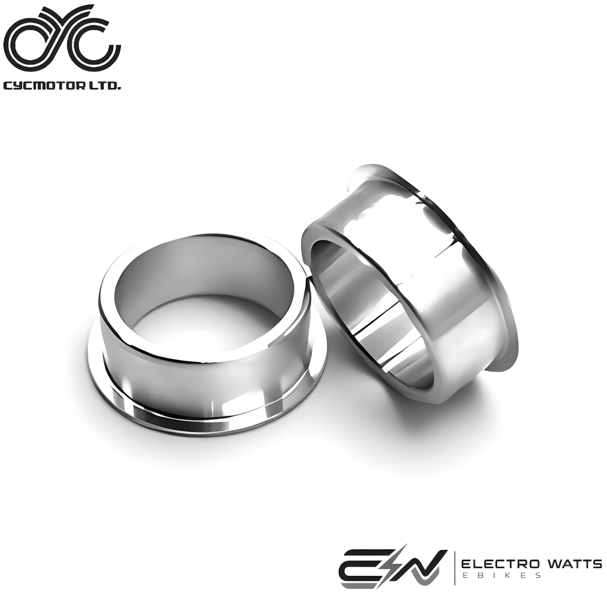 CYC Mid-Drive E-Bike BB92 to BSA Threaded Bottom Bracket Adapter (41mm Press-Fit Ebike Conversion Kit)