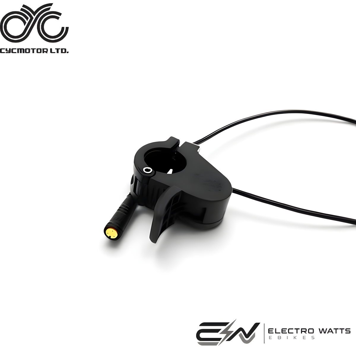 CYC eBike Thumb Throttle for Mid-Drive Ebike kit – 3-Pin Female Julet Connector