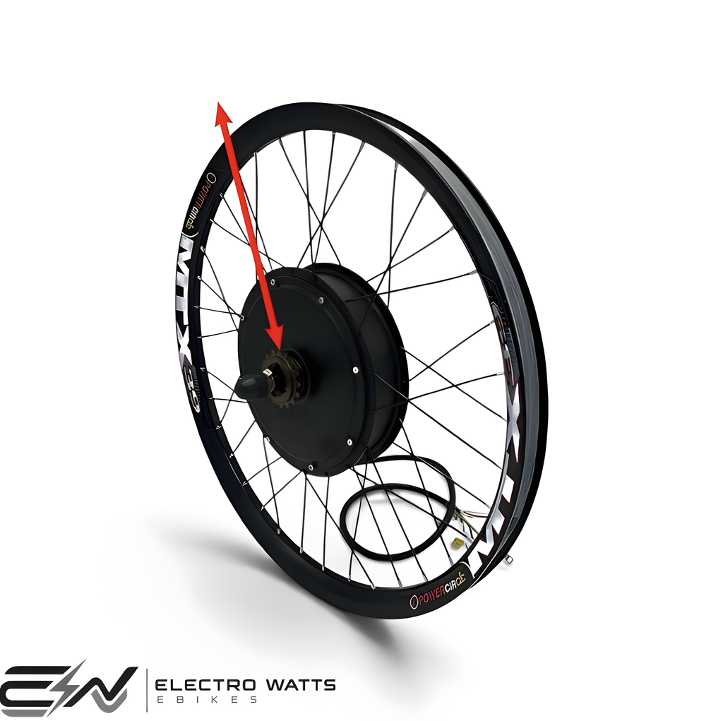 3000W EBike Conversion Kit 80A SABVOTON Controller 48V 52v 60v 72v high toque electric bike MTX conversion kit MTX39 Rim 26” 27.5” 29” sizes