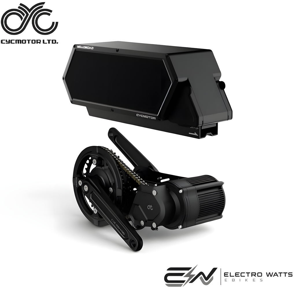 CYC X1 Pro Gen 4 + A-52L Battery Ebike Torque Sensing Mid Drive Conversion Kit Bundle