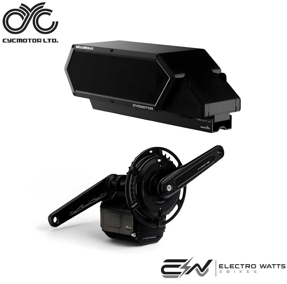 CYC Photon Pro + A-52 Battery Ebike Mid Drive Conversion Kit Bundle